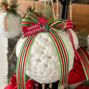 New crochet Christmas ornament made to order
